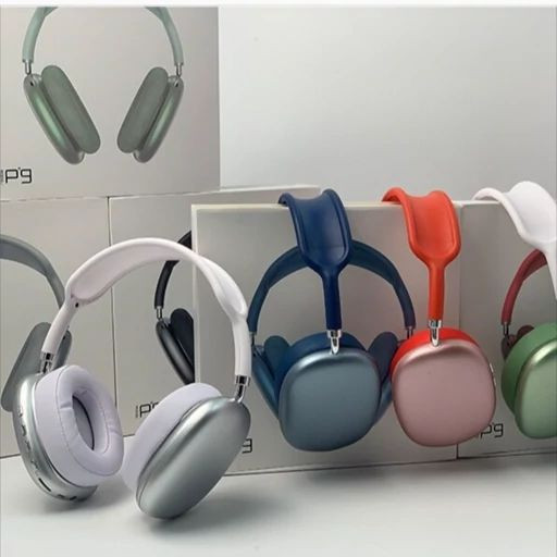 هدفون بیسیم P9 مکالمه موزیک باکیفیت رم بلوتوث AUX...