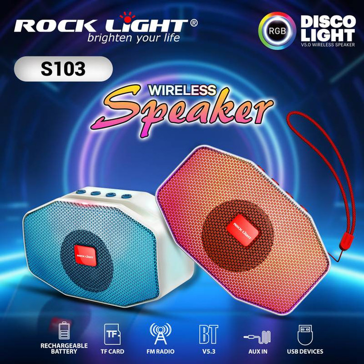 اسپیکر بیسیم استندی ROCK S103