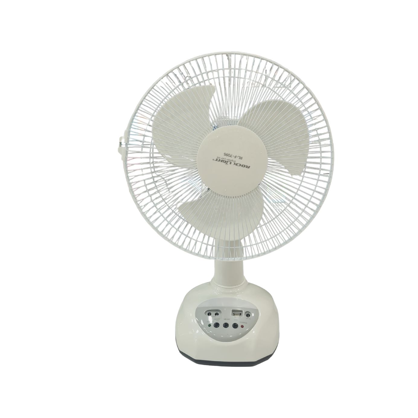 پنکه شارژی روک لایت Rock light مدل RL-F-7095