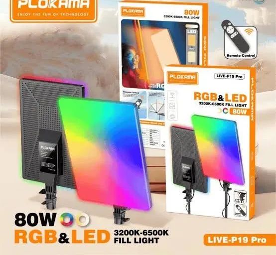 نور ال ای دی ثابت  پلوکاما مدل LIVE-P19 PRO