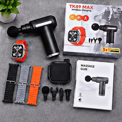 ساعت هوشمند TK89 MAXبه همراه ماساژور